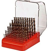 Набор сверл по металлу 1-10 мм, 91 шт HSS-Co 5 DIN 338, RUKO 215223 Набор сверл по металлу 1-10 мм, 91 шт HSS-Co 5 DIN 338, RUKO 215223