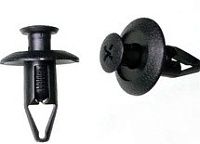 Клипса автомобильная нажимная с фиксатором 1914 Клипса автомобильная нажимная с фиксатором 1914