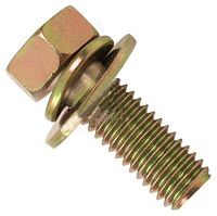 Болт шестигранный М6х1х20 мм с шайбами SN-10109 Болт шестигранный М6х1х20 мм с шайбами SN-10109