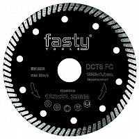 Круг отрезной по керамике Fasty DCT8FC 125х1,7 (639560AM) Круг отрезной по керамике Fasty DCT8FC 125х1,7 (639560AM)