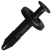 Клипса автомобильная с резьбовым штырьком 615 Клипса автомобильная с резьбовым штырьком 615