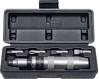 Отвертка ударно-поворотная с битами Kraftool ID-6 25555, 6 предметов Отвертка ударно-поворотная с битами Kraftool ID-6 25555, 6 предметов