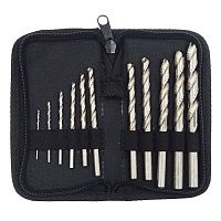 Набор сверл по металлу 1-12 мм P18 №168 Волжский Инструмент 5509066, 12 шт Набор сверл по металлу 1-12 мм P18 №168 Волжский Инструмент 5509066, 12 шт