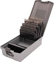 Набор сверл по металлу 1-5,9 мм, 50 шт HSS-G, DIN 338 Ruko 214217RO Набор сверл по металлу 1-5,9 мм, 50 шт HSS-G, DIN 338 Ruko 214217RO