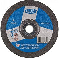 Диск шлифовальный 2в1 по металлу и нержавеющей стали 178x6х22,2 мм, А30-BF, Tyrolit Basic Fast Cut 297331 Диск шлифовальный 2в1 по металлу и нержавеющей стали 178x6х22,2 мм, А30-BF, Tyrolit Basic Fast Cut 297331