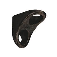 Полкодержатель с отверстиями под саморез бронза, AL02 ZBR Полкодержатель с отверстиями под саморез бронза, AL02 ZBR