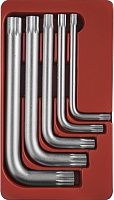 Набор шестигранных ключей SPLINE (М5-М12) Jonnesway H15M105S, 5 штук Набор шестигранных ключей SPLINE (М5-М12) Jonnesway H15M105S, 5 штук