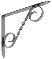 Кронштейн для полок фигурный 250х200 мм Домарт модель 4, без покрытия Кронштейн для полок фигурный 250х200 мм Домарт модель 4, без покрытия