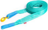 Усиленный буксировочный ремень Tplus на 12 т, 4 метра (крюк-петля) Усиленный буксировочный ремень Tplus на 12 т, 4 метра (крюк-петля)