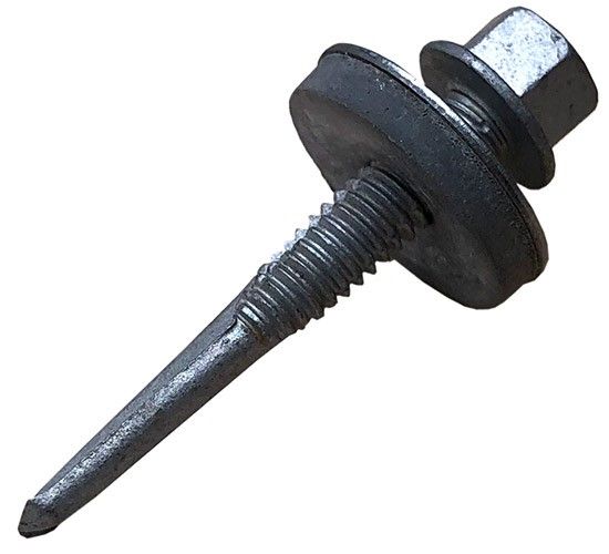 Саморез для профлиста HARPOON HE5-R 5,5х51 углеродистая сталь SAE 1022, 111175155051 - фото