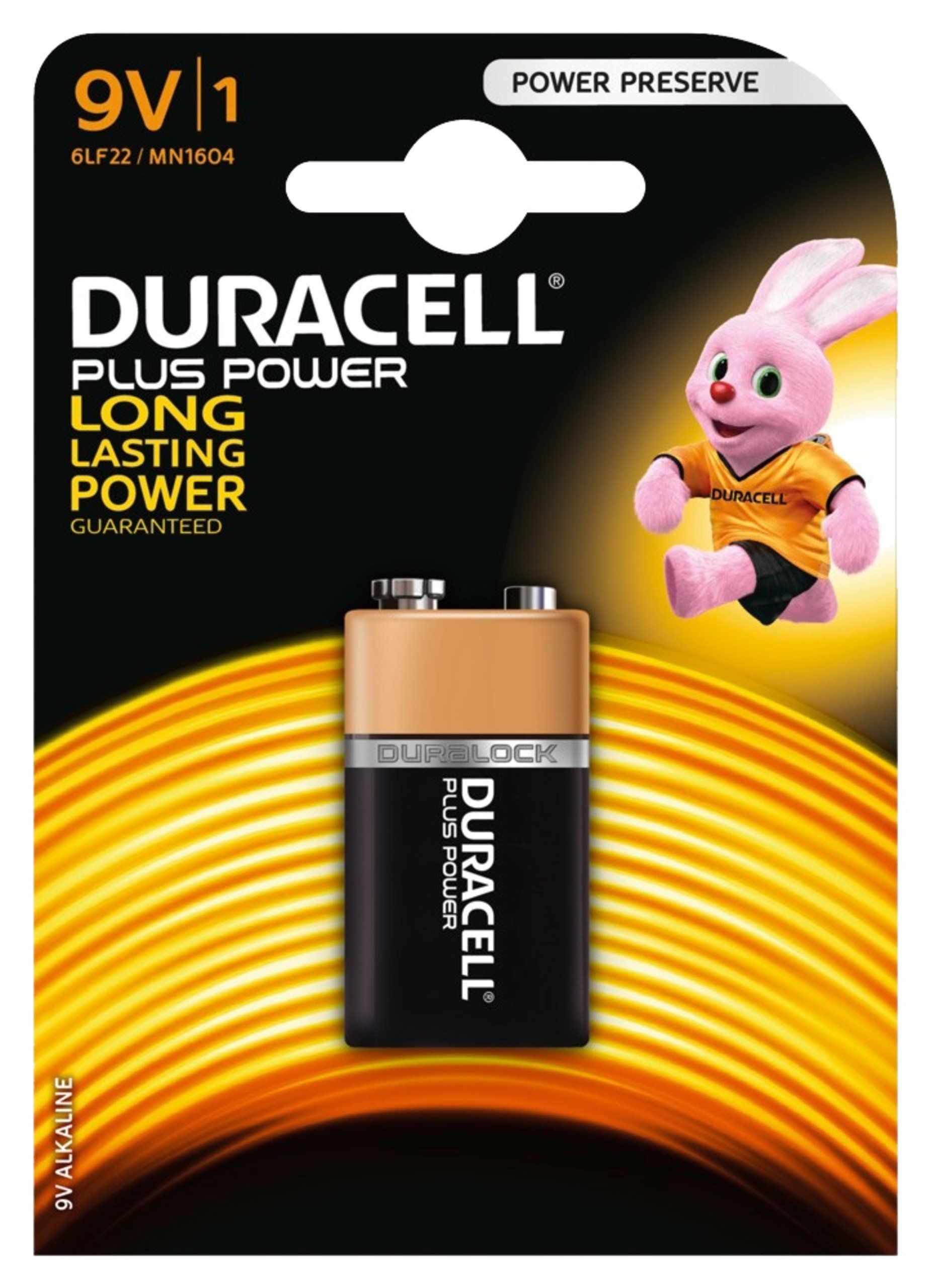 Изображение товара Батарейка Duracell 6LR61 BP1 9 В щелочная кронка долговечная и надежная