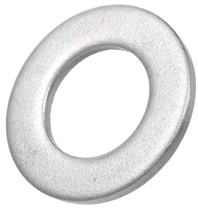 Шайба плоская дюймовая DIN 125 form A, нержавеющая сталь А2 - фото