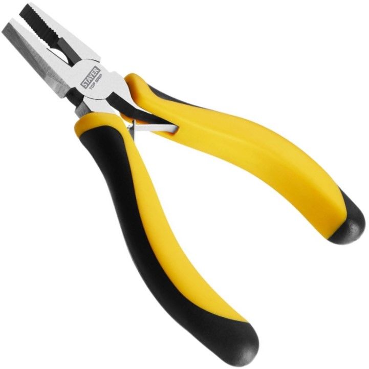 Плоскогубцы мини 120 мм Stayer TopGrip 2218-0_z02 - фото