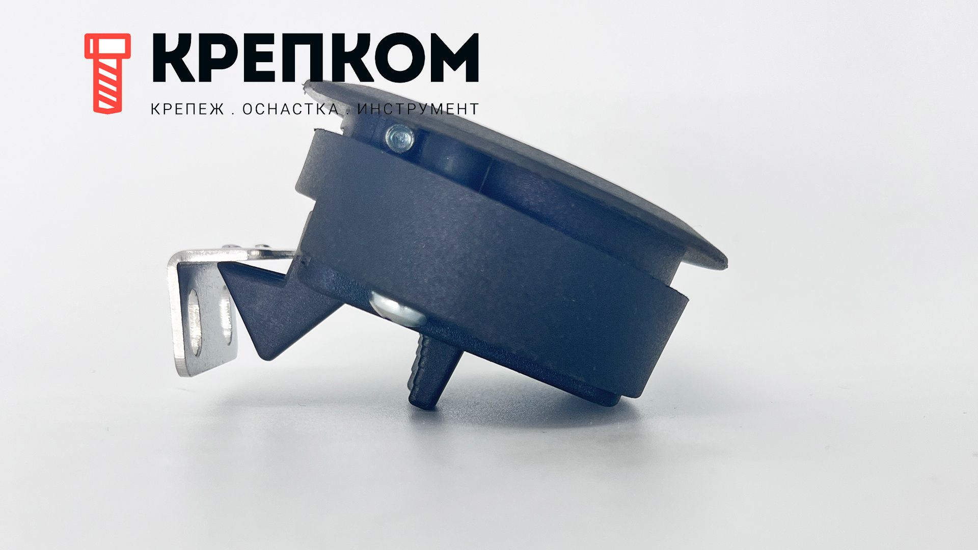 Замок врезной для люков N59-3, пластик - фото