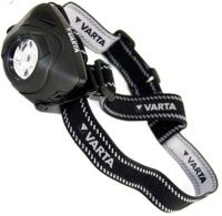 Фонарь налобный светодиодный ударопрочный 3AAA Varta Indestructible Head Light 17730101421М