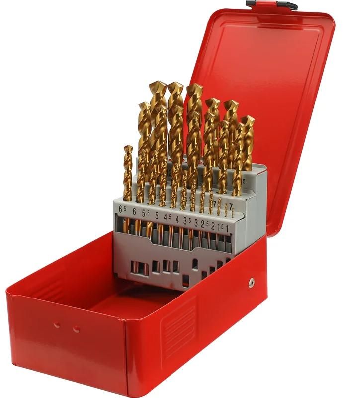 Изображение товара Набор сверл по металлу HSS-Co 1-13 мм 25 шт с Титаном PRO H-Tools