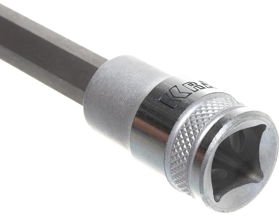 Бита-головка торцевая удлиненная H3, 1/2" Industrie Qualitat Kraftool 27909-03, сталь S2 - фото