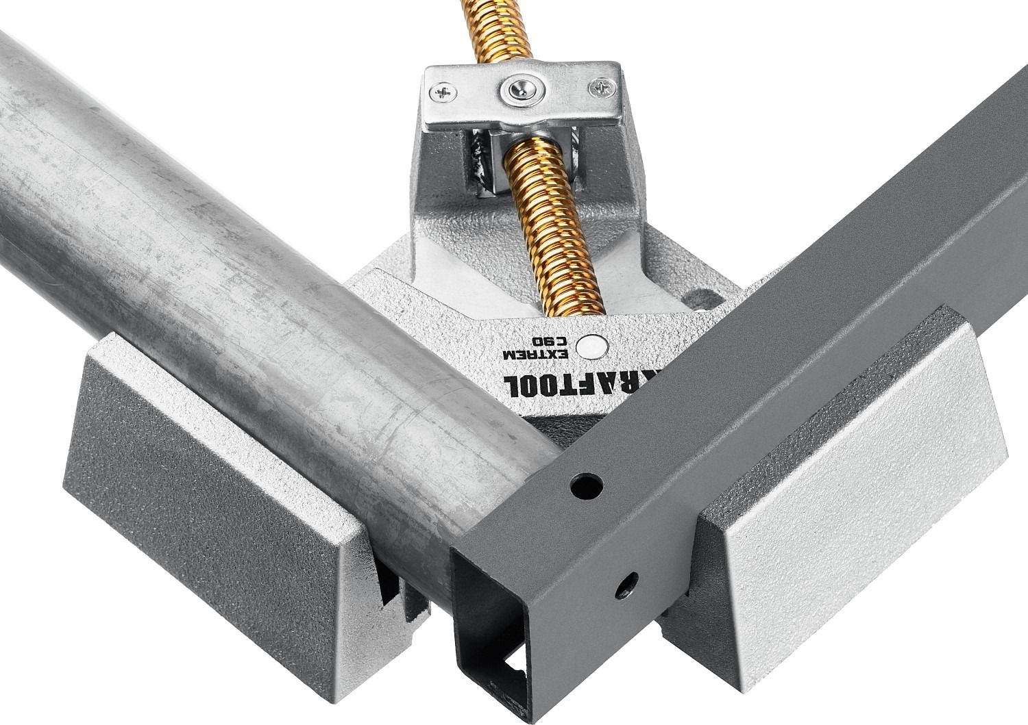 Струбцина угловая стальная для сварочных работ Extrem C90, Kraftool 32201 - фото