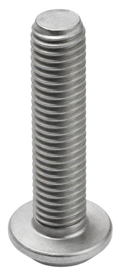 Винт с полукруглой головкой и внутренним шестигранником ISO (DIN) 7380 класс прочности 10.9, цинк-ламельное покрытие flZnncL/480h - фото