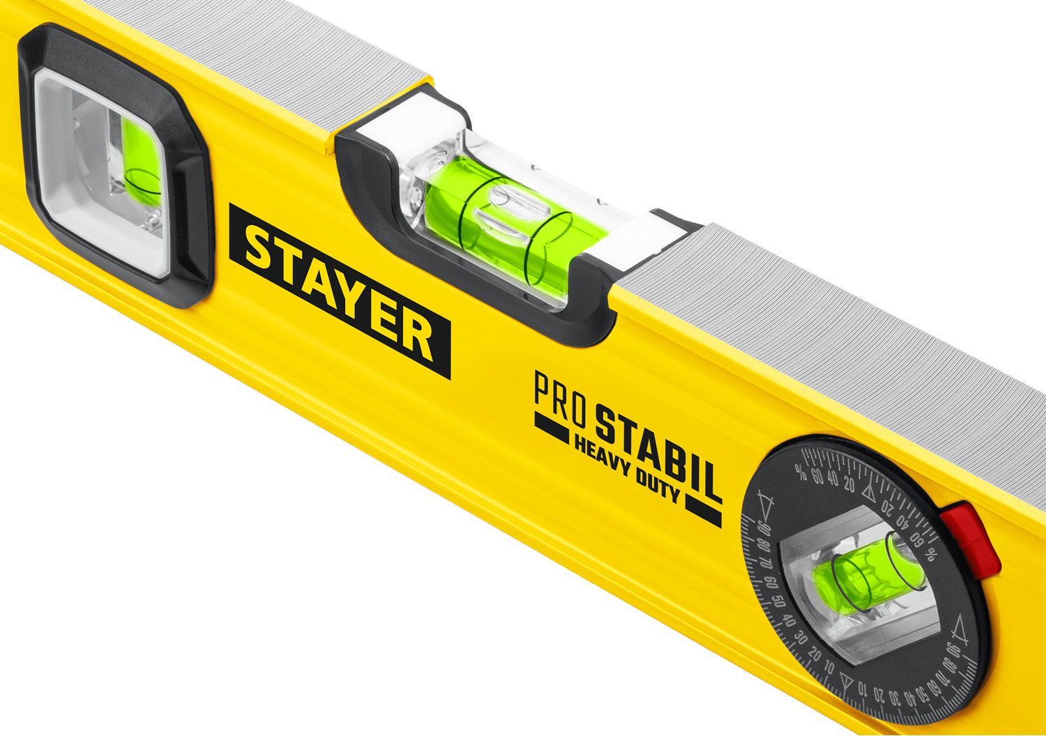 Уровень с поворотным глазком Stayer Pro Stabil Professional, усиленный - фото