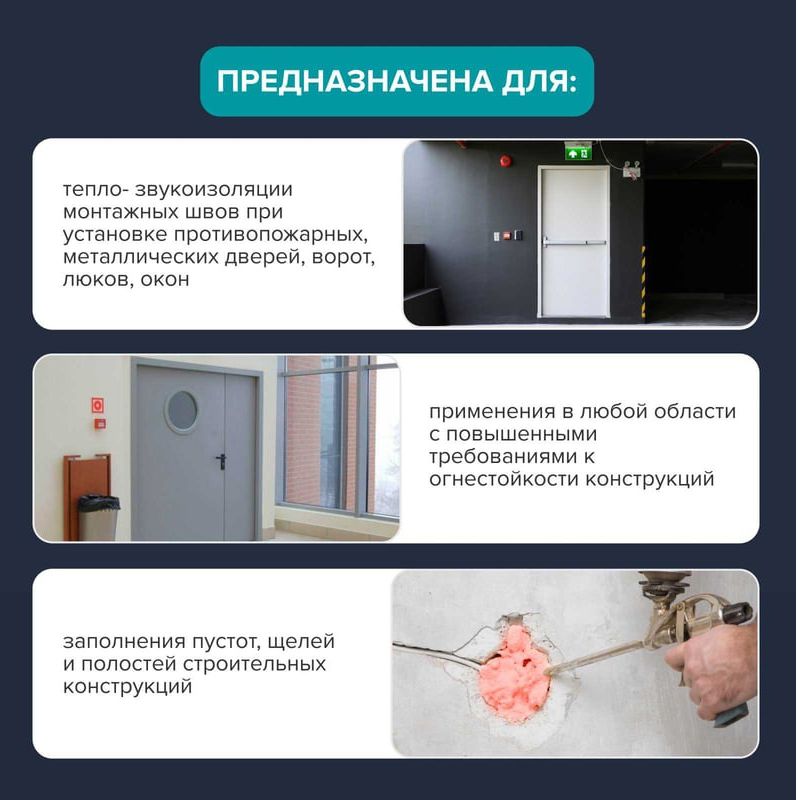 Пена монтажная огнестойкая 240 Professional 1000 мл Технониколь TN528380 - фото