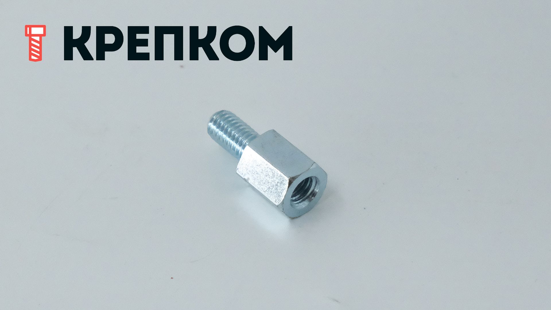 Стойка для печатных плат шестигранная мама-папа (MF) 88086, оцинкованная сталь - фото