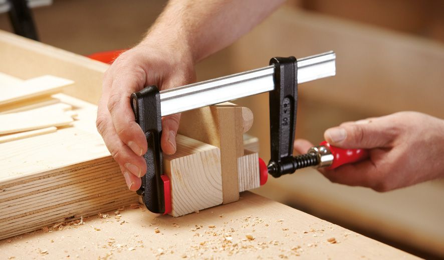 Струбцина F-образная чугунная 200х80 мм 5,5 кН Bessey TPN20B8BE - фото