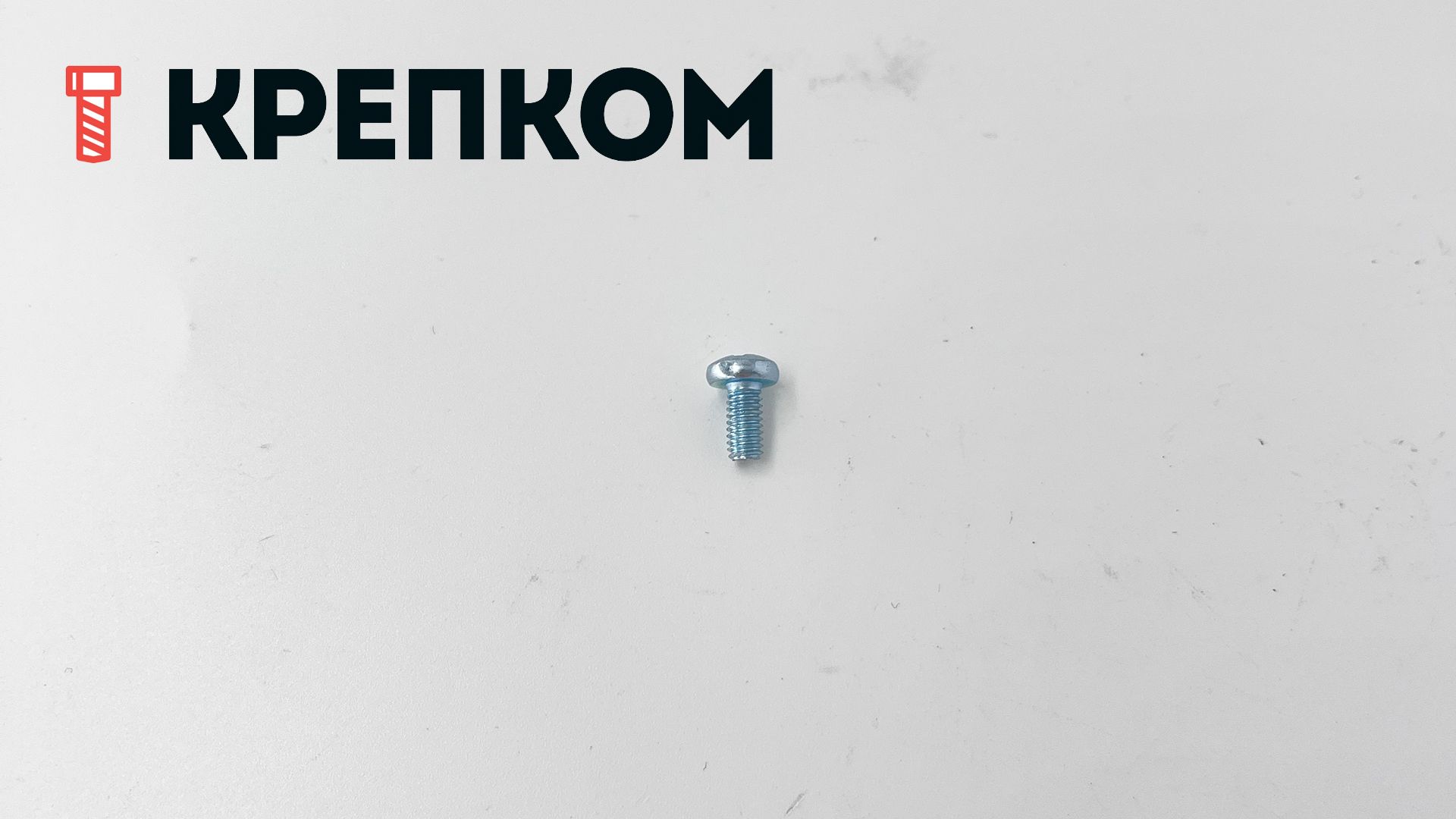 Винт резьбовыдавливающий М3х8 с полукруглой головкой DIN 7500 C, оцинкованная сталь - фото