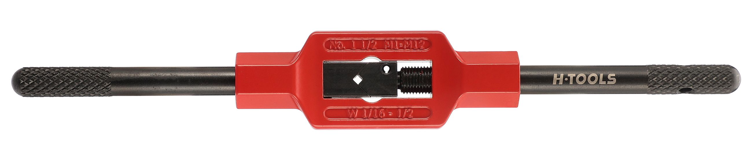 Вороток для метчиков №1,5 M1-M12 (2,1-8,0 мм) 175 мм DIN 1814 H-Tools 08800040 - фото