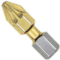 Бита PZ2х25 мм TiN Bitflex Witte 28446, с покрытием нитрид титана