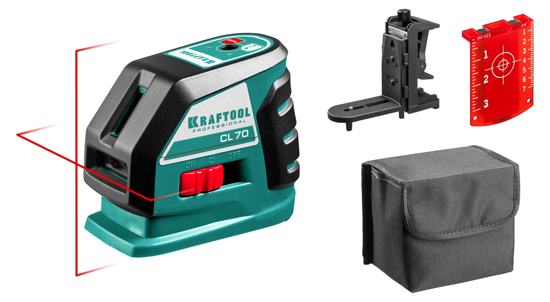 Нивелир лазерный CL-70 № 2 Kraftool 34660-2 - фото