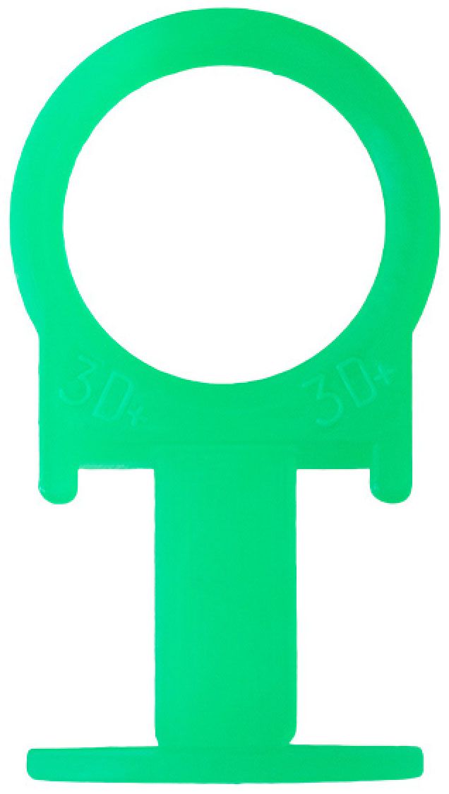 Изображение товара Зажим 3D+ 1,5 мм СВП Profi (система выравнивания плитки), 100 шт