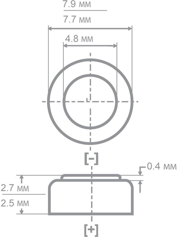 Батарейки Camelion G9 LR45 170813, 10 шт - фото