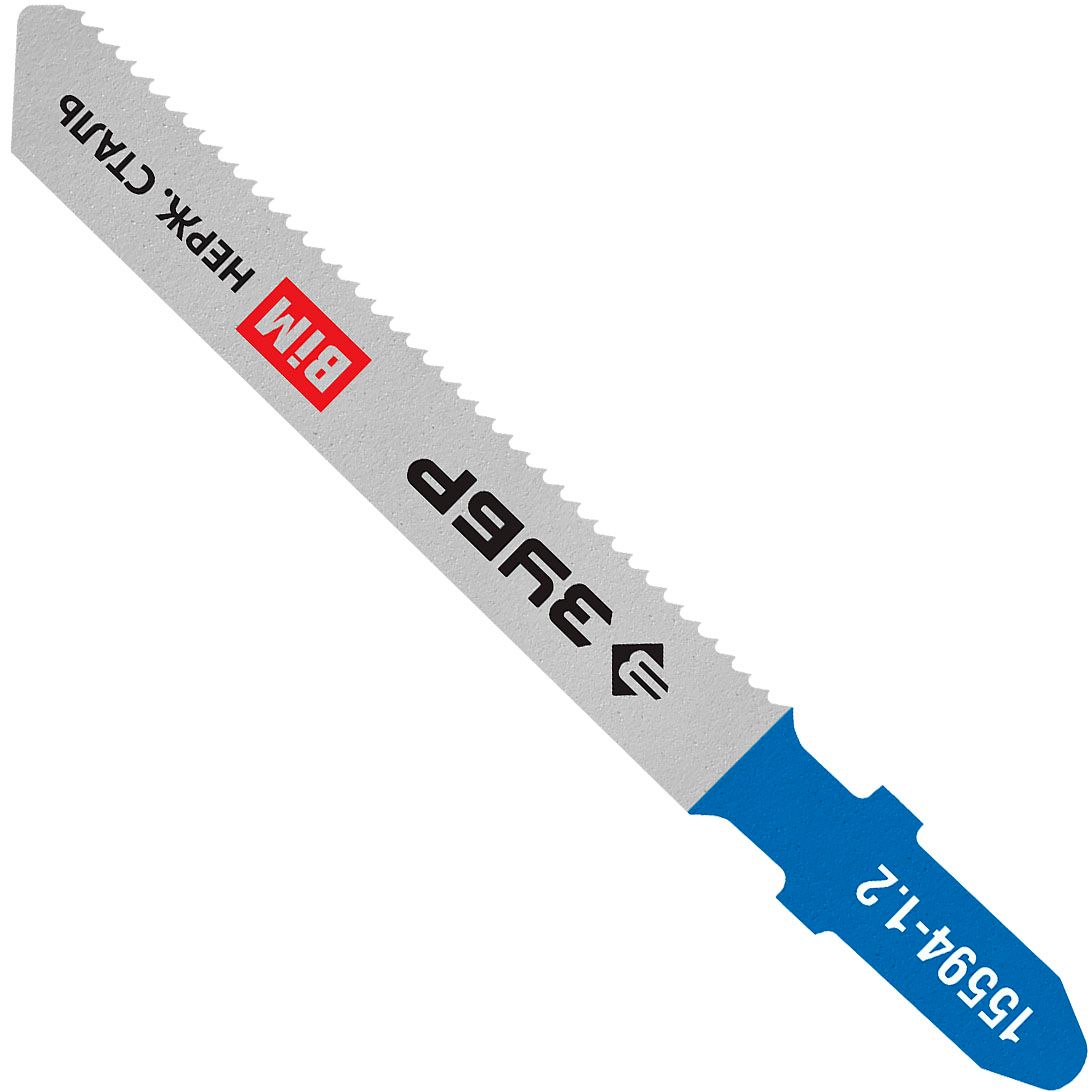 Изображение товара Полотна по металлу T118AF 50 мм биметалл для электролобзика ЗУБР 2 шт