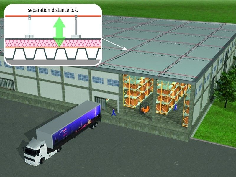 Изолированный держатель проводника на кровле DEHNiso-DLH, L=435 мм, DIN 62561-8 DEHN 253125 - фото