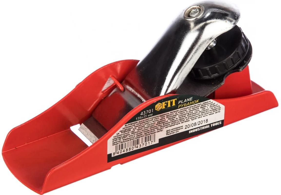 Рубанок мини 135х35 мм №1 FIT 43701 - фото
