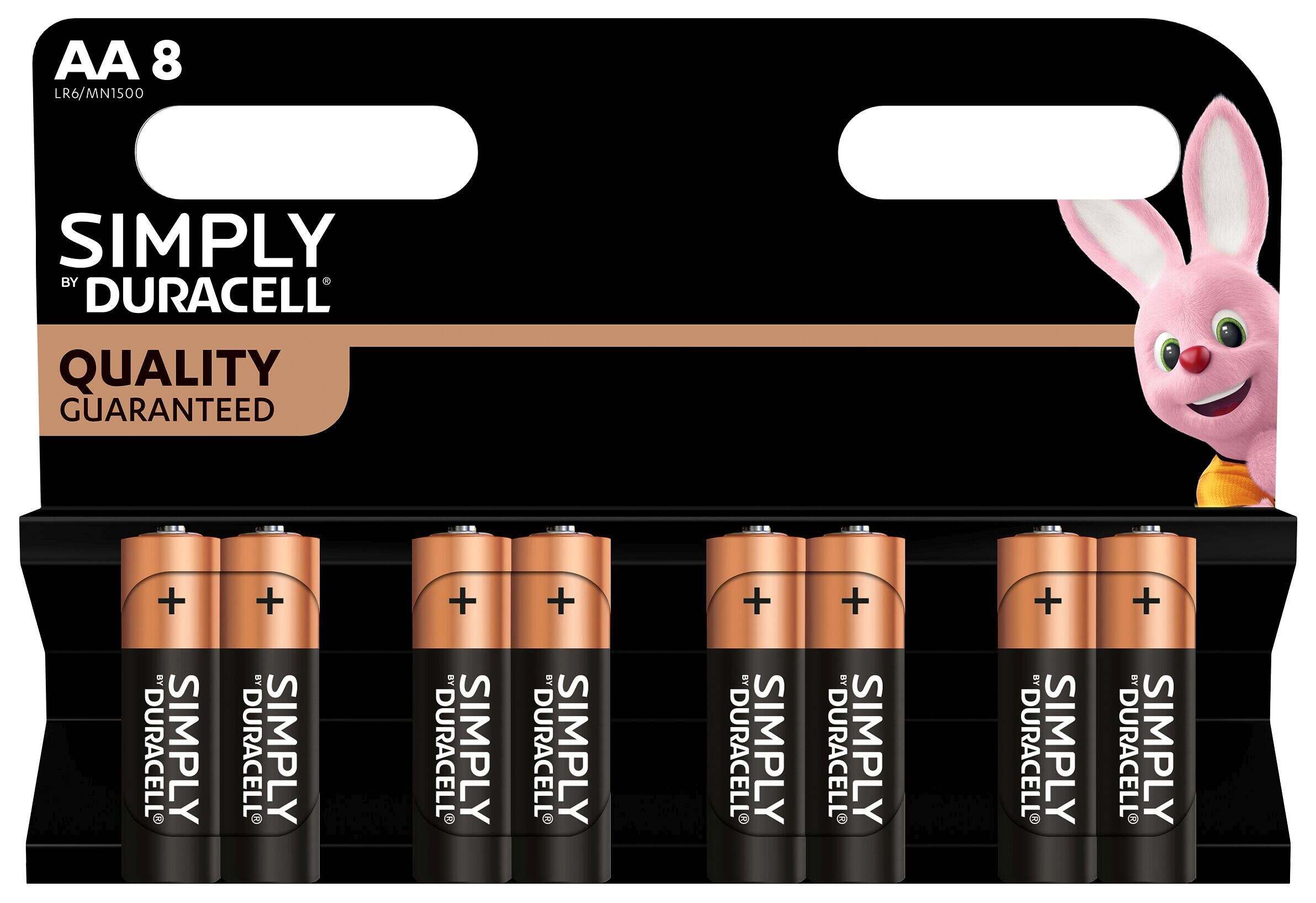 Батарейка Duracell Simply LR6/316 BL20 782583 - фото