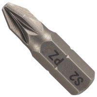 Бита крестовая PZ1 длина 25 мм SGS 6325-PZ1, сталь S2