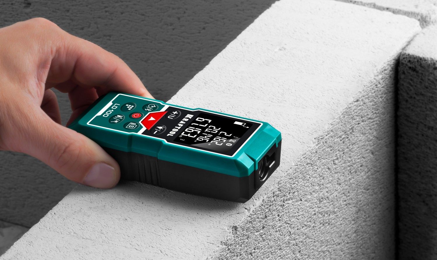 Дальномер лазерный LD-100 Professional Kraftool 34765 - фото