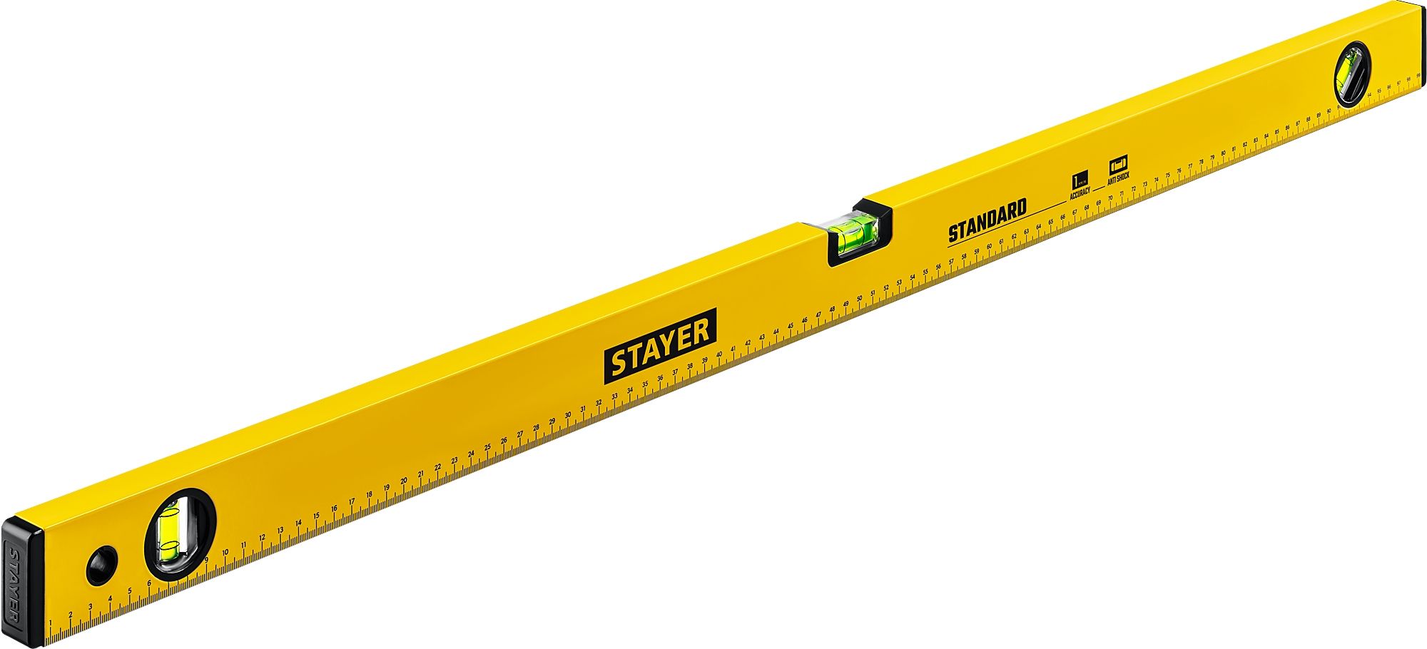 Уровень строительный с линейкой 2000 мм Stayer Standard Master 3460-200 - фото