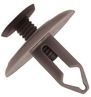 Клипса автомобильная крепежная с резьбовым штырьком AS-1449