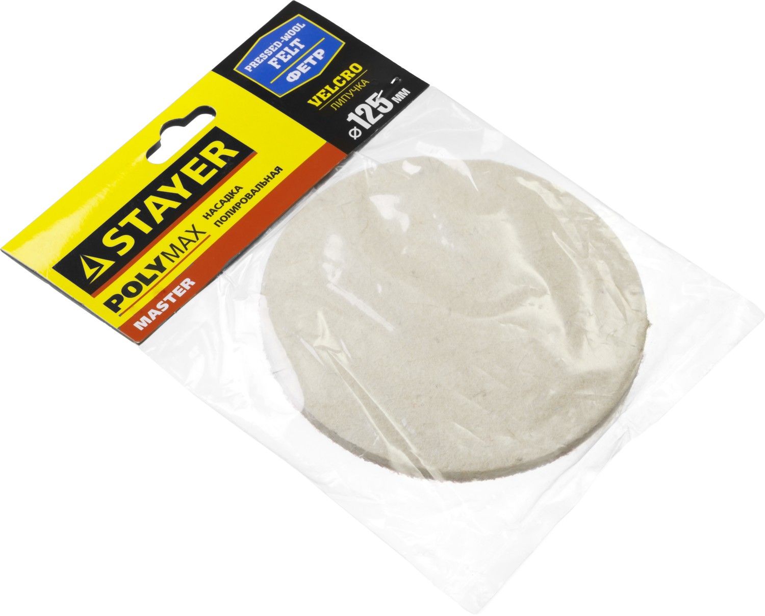 Насадка полировальная Master Stayer, фетр - фото