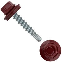 Саморез кровельный со сверлом 5,5х19 RAL 3032