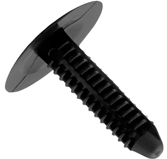 Клипса автомобильная крепежная нажимная AS-300 - фото