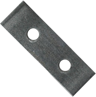 Пластина бытовая 50х14х1,5 мм ПТ, оцинкованная сталь