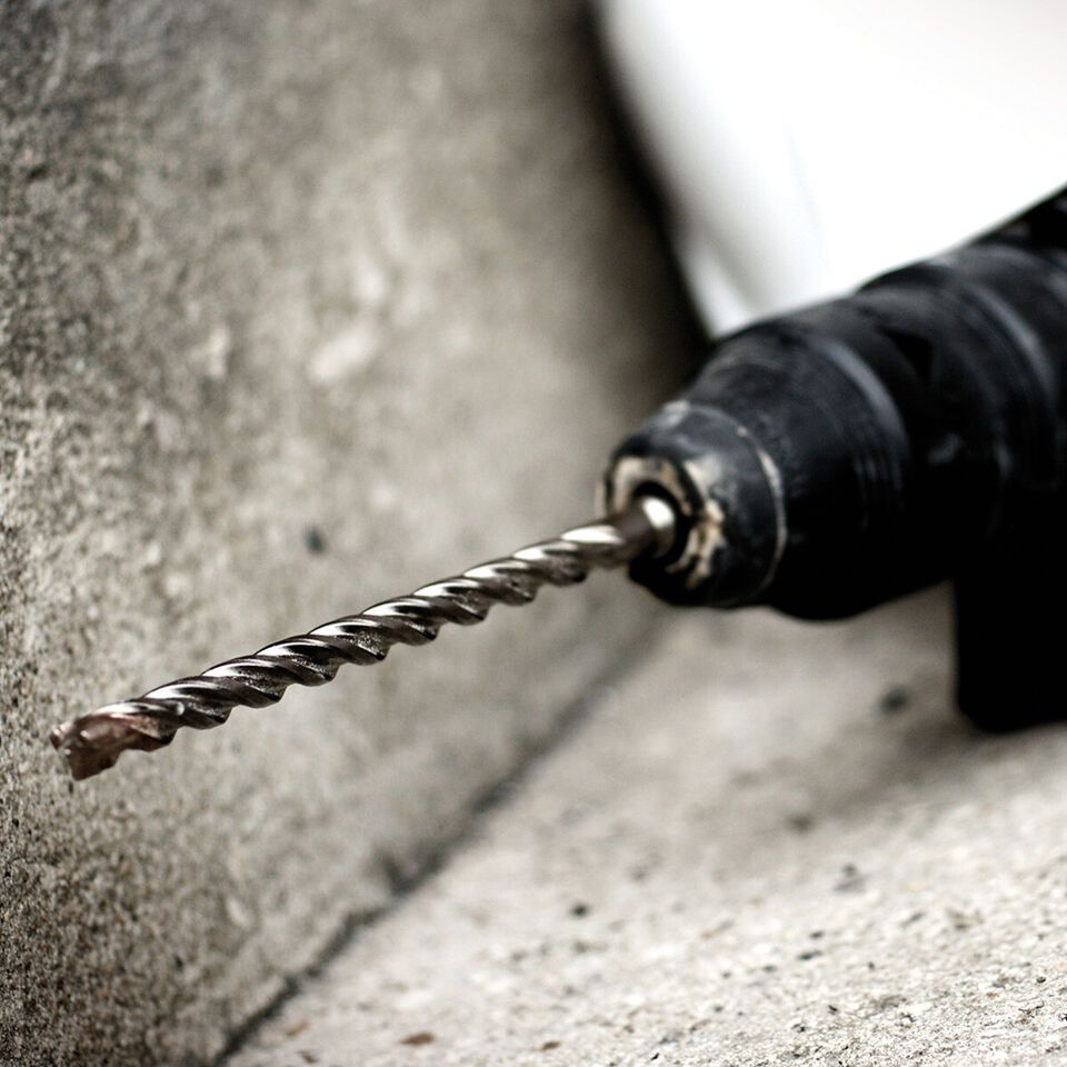 Набор буров по бетону 5, 6, 8 мм длина 160/100 мм с хвостовиком SDS-plus Heller Trijet 26812, 3 предмета - фото