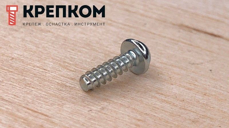 Саморез с прессшайбой и шлицем TORX 88204 RSTplus усиленный, тупой конец, оцинкованная сталь - фото