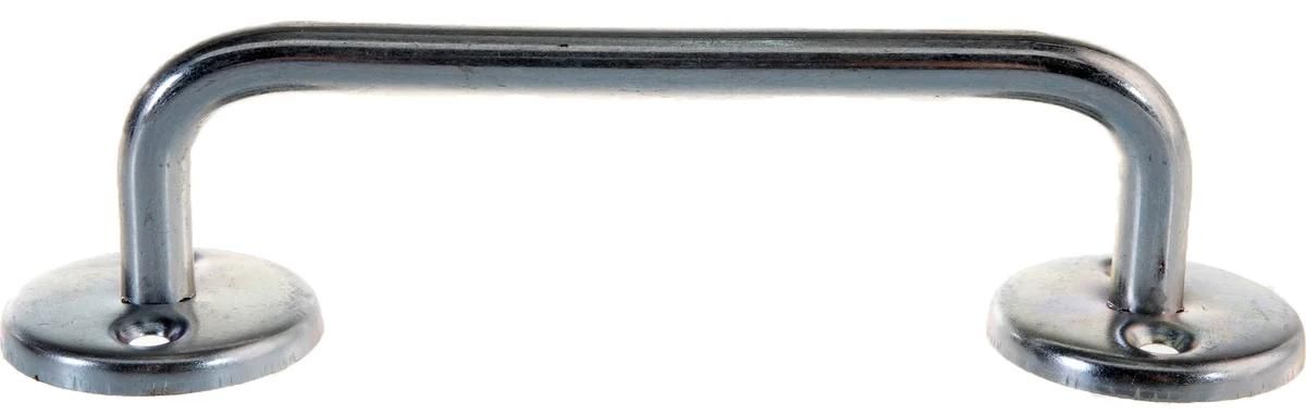 Ручка П-образная 100 мм РС100-2 37691-100, белый цинк - фото