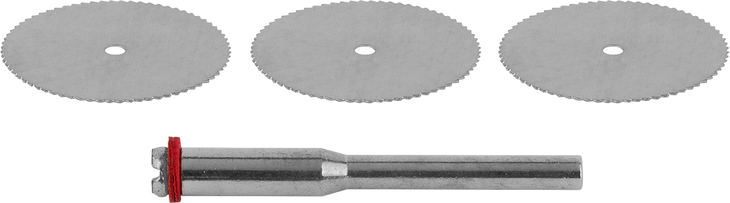 Изображение товара Набор из 3 отрезных кругов по дереву и пластику 20 мм для гравёра Stayer 29912-H3