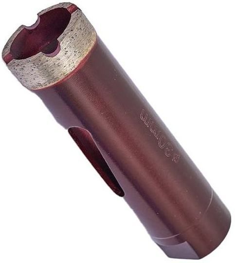 Коронка алмазная спечённая по камню для мокрого реза, хвостовик М14 Messer - фото